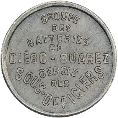 25 centimes Diégo-Suarez ND front