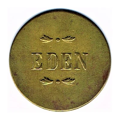 25 centimes - Eden - Saint-Etienne 42 ND front