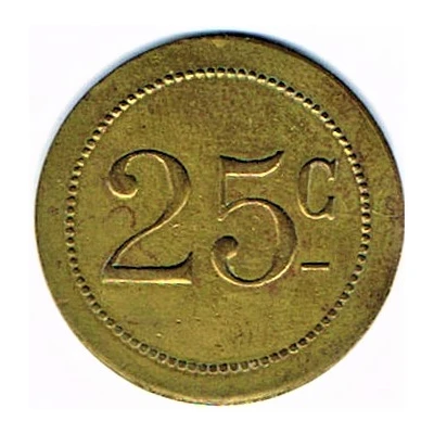 25 centimes - Eden - Saint-Etienne 42 ND back