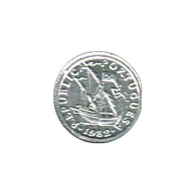 2.50 Escudos Miniature coin; Aluminium front