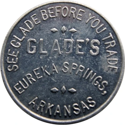 3 Cents - Glade's (Eureka Springs, Arkansas) ND front