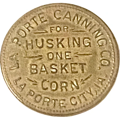 3 Cents - La Porte Canning Co. La Porte City, Iowa ND back