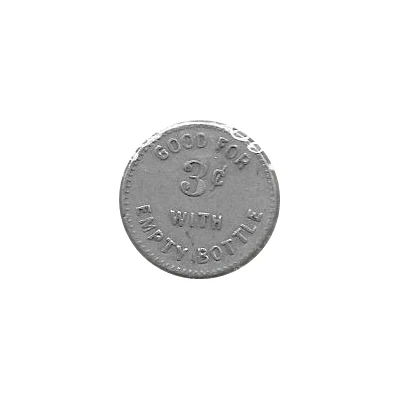 3 Cents - The Factory Stores Co. (Cleveland, Ohio) ND back