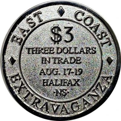 3 Dollars - East Coast Extravaganza Halifax, Nova Scotia front