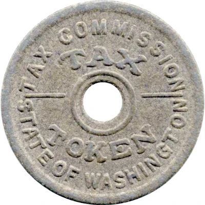 3 Mills - Sales Tax Token Washington ND front