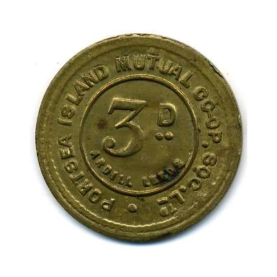 3 Pence - Portsea Island Mutual CSL ND back