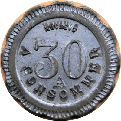 30 Centimes - A Consommer H ND back