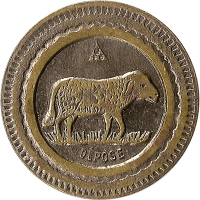 30 Centimes - A Consommer Sheep ND front