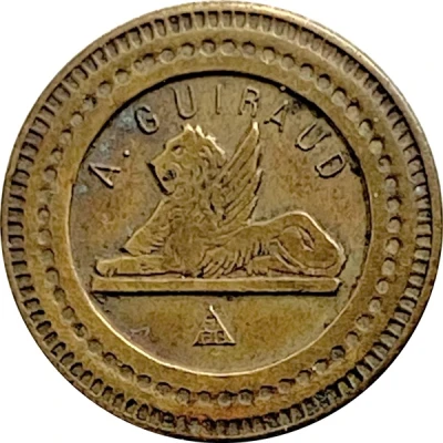 30 Centimes - A. Guiraud (Winged Lion) ND front