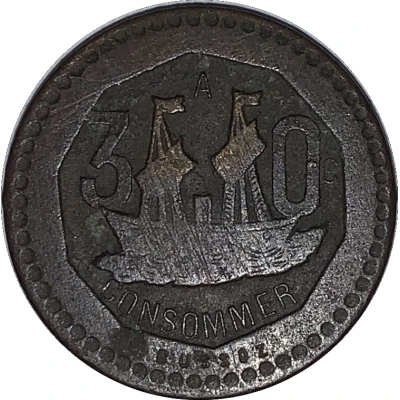 30 Centimes - Bussoz Paris ND front