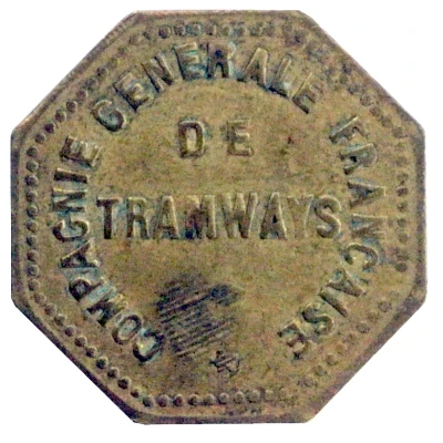 30 Centimes - Compagnie Générale Française de Tramways - Orléans [45] ND front