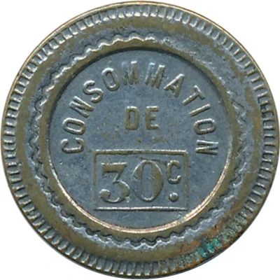 30 Centimes - Consommation Pig ND back