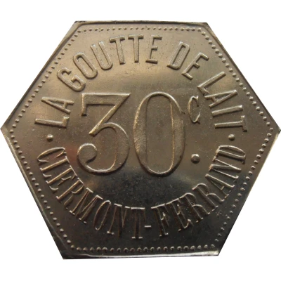30 Centimes - La goutte de lait (Clermont-Ferrand) ND front