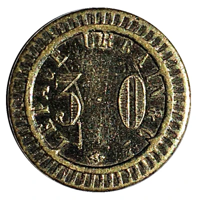30 Centimes - Lepage urbain and Cie ND back