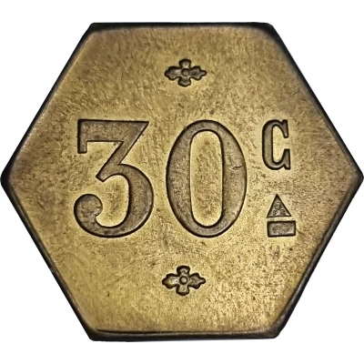 30 centimes (Cartaux) ND front