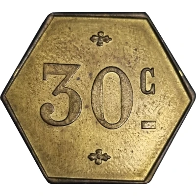 30 centimes (Cartaux) ND back