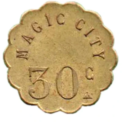 30 centimes - Magic City - Paris [75] ND front