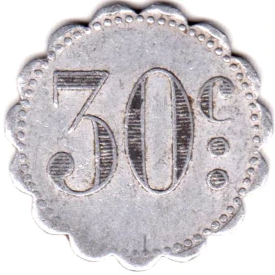 30 centimes - Maison Rigal - St Mathieu de Tréviers [34] ND back
