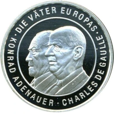 35 Jahre Europäische Gemeinschaft Die Väter Europas ND front