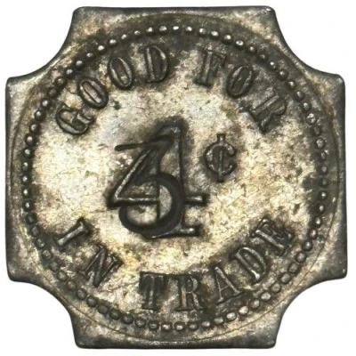 4 Cents - Dows Maniti Diary Farms (Cedar Rapids, Iowa) ND back