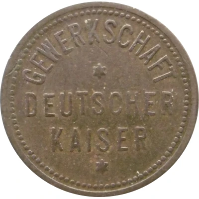 4 Pfennigs - Gewerkschaft Deutscher Kaiser (Hamborn) ND front