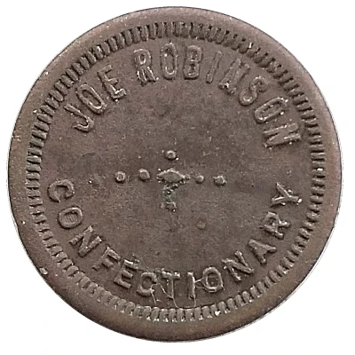 5 Cent - Robinson Confectionary ND front