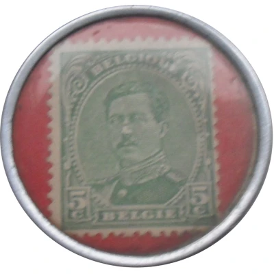 5 Centimes - Van Der Elst Stamp ND front