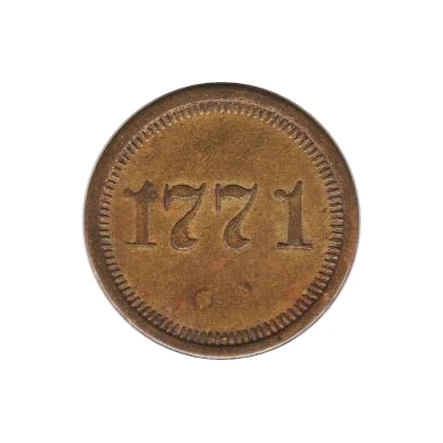 5 Cents - 1771 ND front