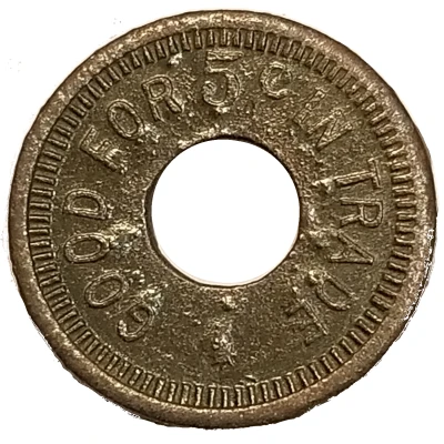 5 Cents - 21048 ND back