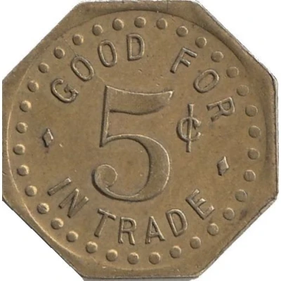 5 Cents - A.E.O. ND back