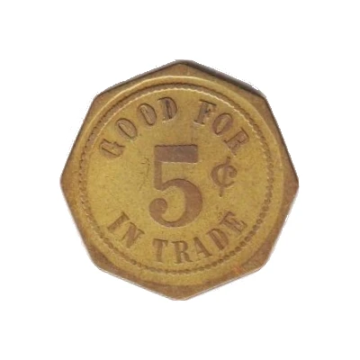 5 Cents - A.V.F.D. (Alliance, Nebraska) ND back