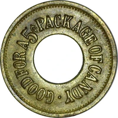 5 Cents - All Quality Confections (Chicago, Illinois) ND back