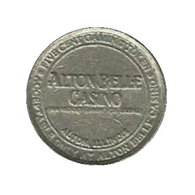 5 Cents - Alton Belle Casino (Alton, Illinois) ND front