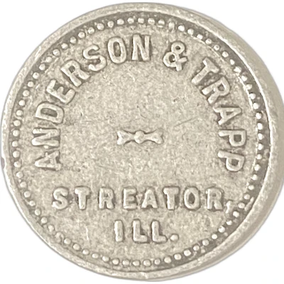5 Cents - Anderson and Trapp (Streator, Illinois) ND front