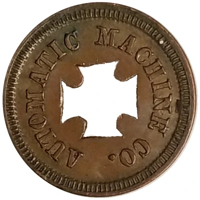 5 Cents - Automatic Machine Co. (Iron Cross) ND front
