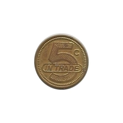 5 Cents - Aviation Cadet Open Mess (Ellington A.F.B.; Houston, Texas) ND back
