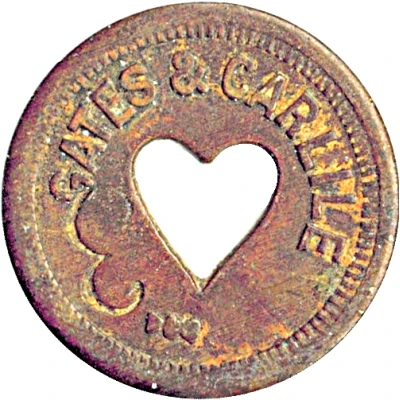 5 Cents - Bates and Carlile ND front