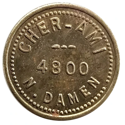 5 Cents - Cher - Ami (Chicago, Illinois) ND front