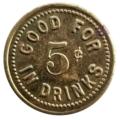 5 Cents - Cher - Ami (Chicago, Illinois) ND back