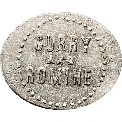 5 Cents - Curry and Romine (Dyesville, Ohio) ND front