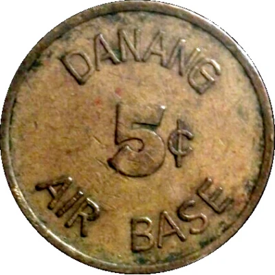 5 Cents - Da Nang Air Base Vietnam ND front