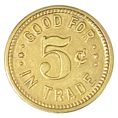 5 Cents, Domonico (Port Townsend, Washington) ND back