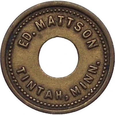 5 Cents - Ed. Mattson (Tintah, Minnesota) ND front
