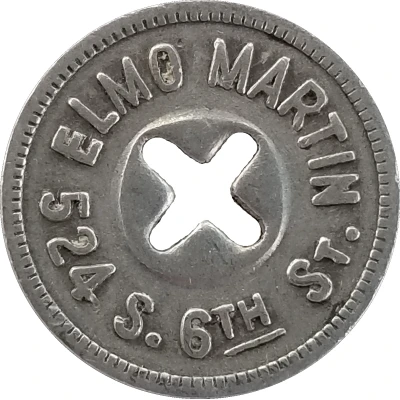 5 Cents - Elmo Martin ND front