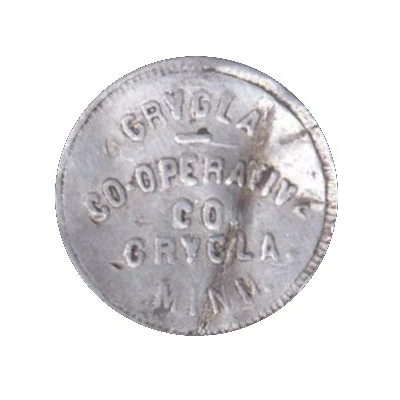 5 Cents - Grygla Co-Operative Co. (Grygla, Minnesota) ND front