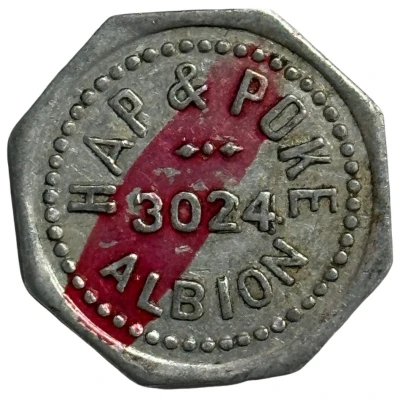 5 Cents - Hap and Poke (Toledo, Ohio) ND front