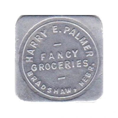 5 Cents - Harry E. Palmer (Bradshaw, Nebraska) ND front