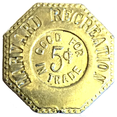 5 Cents - Harvard Recreation (Harvard, Nebraska) ND front