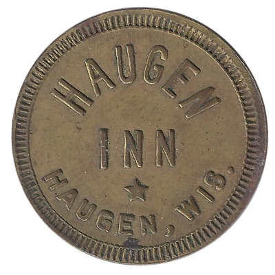 5 Cents - Haugen Inn (Haugen, Wisconsin) ND front