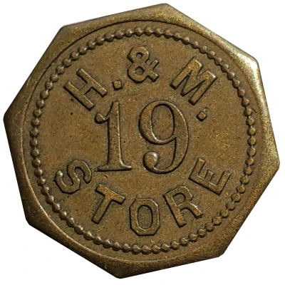 5 Cents - Hemenway and Moser (Nampa, Idaho) ND front